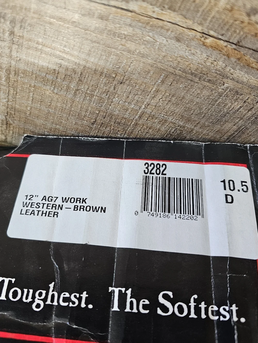 Double H 10.5 Western Work Boots Robert 3282 Brown 12" AG7 Mens NWT NEW Cowboy - Picture 16 of 16